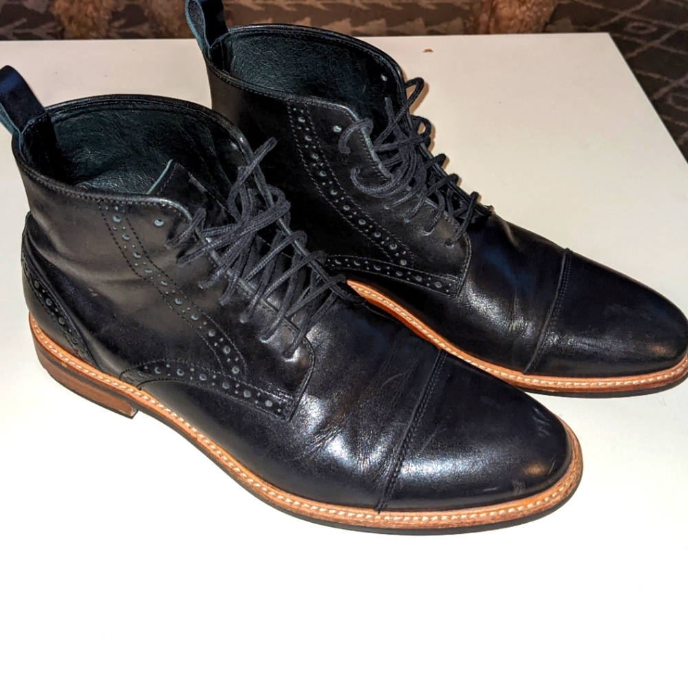 Gordon Rush Brogue Cap Toe Boots